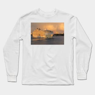 Allure of the Seas departs Port Everglades Long Sleeve T-Shirt